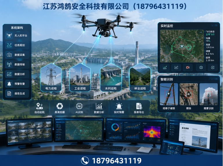 阿勒泰无人机巡检系统展示图